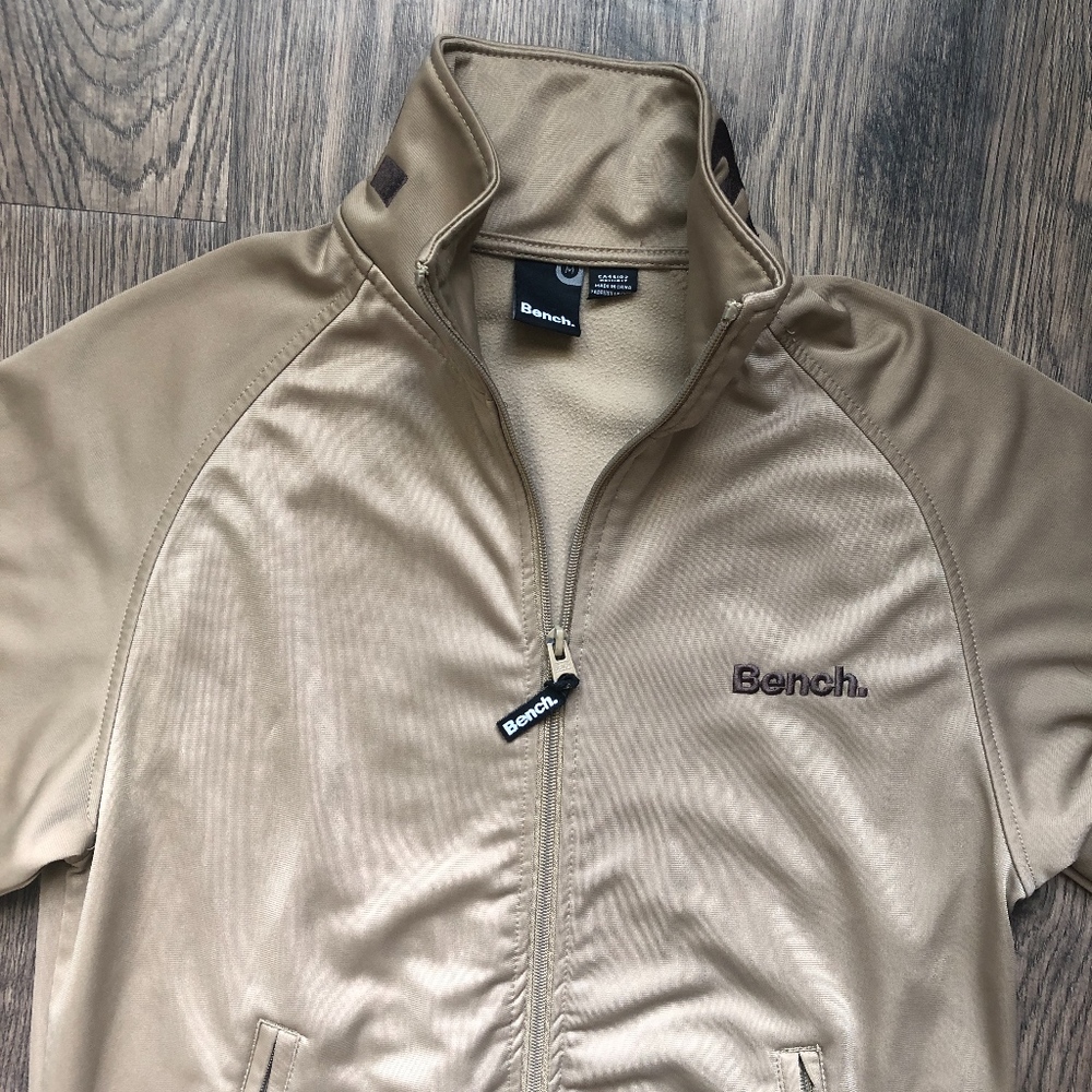 Bench | Men's Tan Athletic Jacket sz M